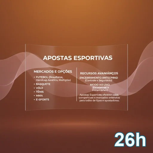 Ilustração de Explore as Melhores Apostas Esportivas na 26h