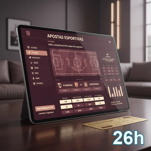 Ilustração de Explore a Diversão Rápida e Suporte de Qualidade na 26h