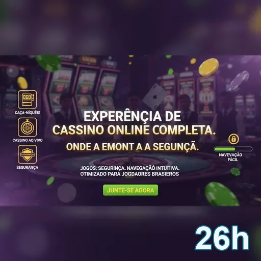 Ilustração de Descubra as Promoções Exclusivas da 26h e Recompensas VIP